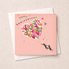 Anniversary Card - Balloon Of Hearts Anniversary Card - Balloon Of Hearts