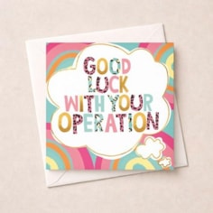 Get Well Soon Card - Operation