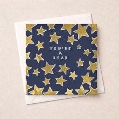 Congratulations Card -  You're A Star