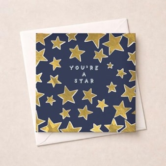 Congratulations Card - You're A Star Congratulations Card - You're A Star