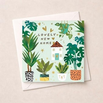 New Home Card - House Plants New Home Card - House Plants