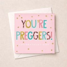 Mum-to-Be Card - Words