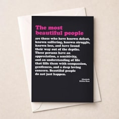 Open Card - The Most Beautiful People