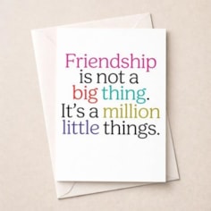 Friendship Card - Friendship Friendship Card - Friendship