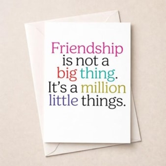 Friendship Card - Friendship Friendship Card - Friendship