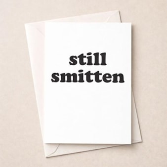 Anniversary Card - Still Smitten Anniversary Card - Still Smitten