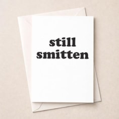 Anniversary Card - Still Smitten