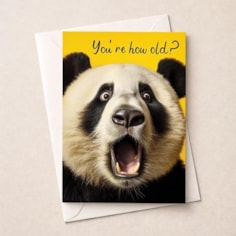 Birthday Card - You're How Old? Birthday Card - You're How Old?