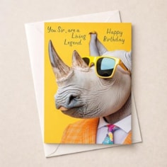 Birthday Card - You Sir Are A Living Legend Birthday Card - You Sir Are A Living Legend