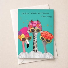 Birthday Card - Older Wiser And Hotter Than Ever