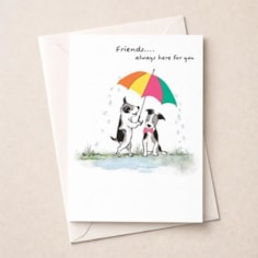 Friendship Card - Friends Always Here For You