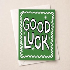 Good Luck Card - Good Luck