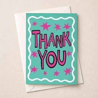 Thank You Card - Thank You Thank You Card - Thank You