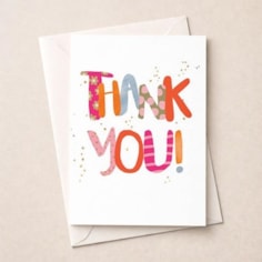 Thank You Card - Thank You