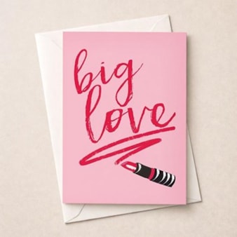 Open Card - Big Love Open Card - Big Love