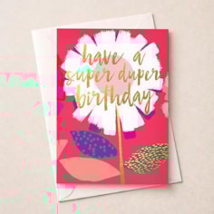 Birthday Card - Super Duper Birthday