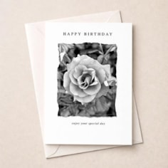 Birthday Card - Roses