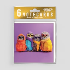 Hanging Notecard Set - Cute Owls Hanging Notecard Set - Cute Owls
