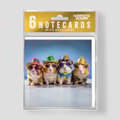Hanging Notecard Set - Guineapigs In Hats
