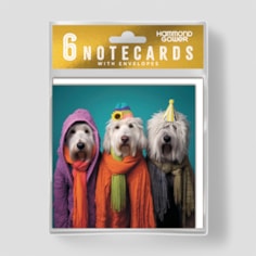 Hanging Notecard Set - Cool Dogs