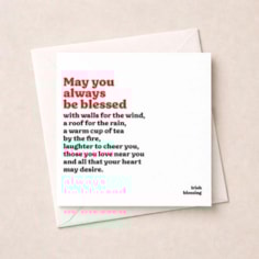 Just To Say Card - May You Always Be Blessed Just To Say Card - May You Always Be Blessed