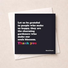 Thank You Card - Let Us Be Grateful Thank You Card - Let Us Be Grateful
