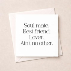 Anniversary Card - Soul mate