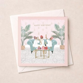 Birthday Card - Pamper Session Birthday Card - Pamper Session