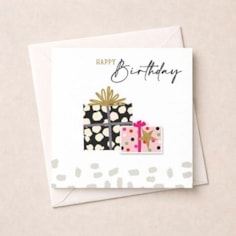 Birthday Card - Gifts