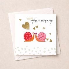 Anniversary Card - Snails Anniversary Card - Snails