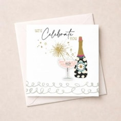 Congratulations Card - Champagne Congratulations Card - Champagne
