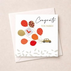 Congratulations Card - Driving Test