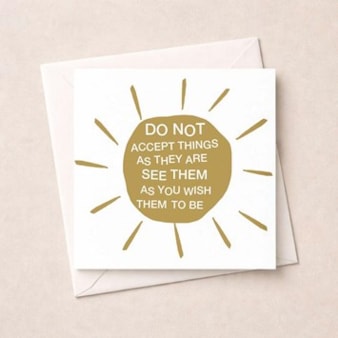 Open Card - See Them As You Wish