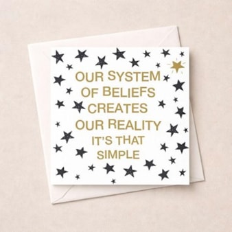 Open Card - Our System Of Beliefss Open Card - Our System Of Beliefss