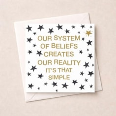 Open Card - Our System Of Beliefss