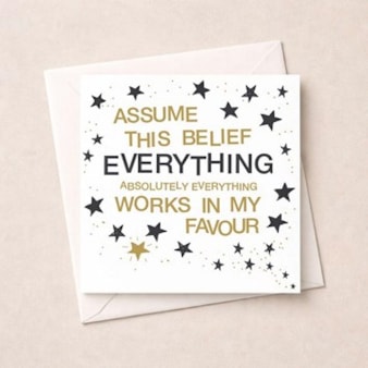 Open Card - Assume This Belief Open Card - Assume This Belief
