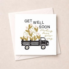 Get Well Soon Card - Special Delivery