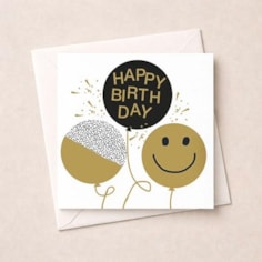 Birthday Card - Birthday Balloons Birthday Card - Birthday Balloons