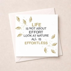 Open Card - Look At Nature Open Card - Look At Nature