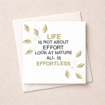 Open Card - Look At Nature Open Card - Look At Nature