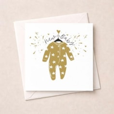 New Baby Card - Babygrow