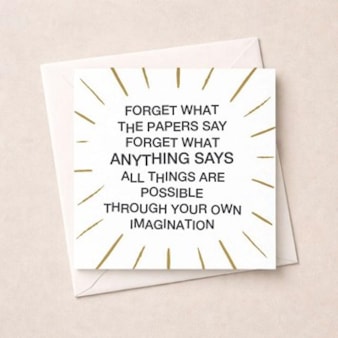 Open Card - All Things Are Possible