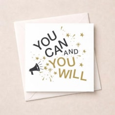 Open Card - You Can And You Will