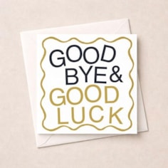 Sorry You're Leaving Card - Goodbye Sorry You're Leaving Card - Goodbye