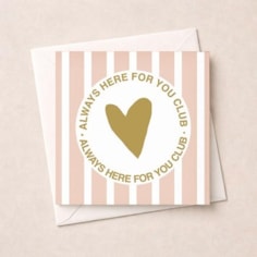 Thinking Of You Card - Heart Thinking Of You Card - Heart