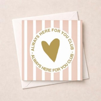 Thinking Of You Card - Heart