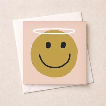 Open Card - Halo Face