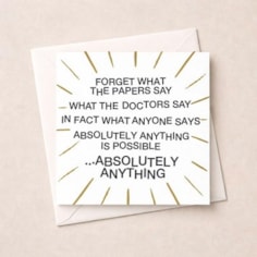 Open Card - Forget What The Papers Say Open Card - Forget What The Papers Say