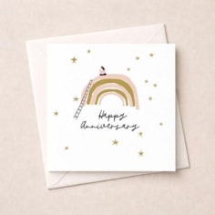 Anniversary Card - Rainbow