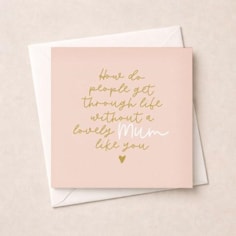 Open Card - Mum Like You Open Card - Mum Like You